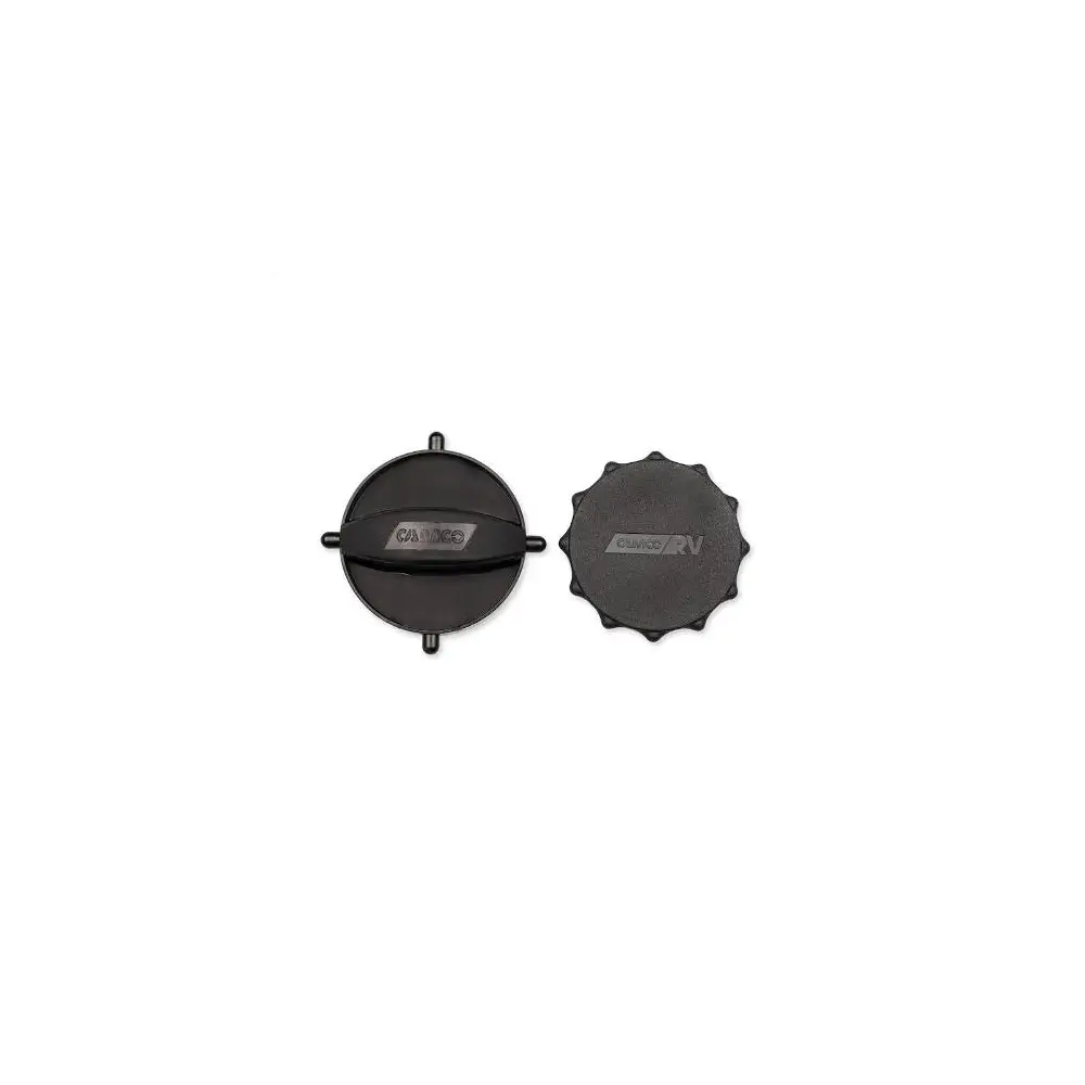 Sewer Cap For Elbow or Bayonet Connectors w/out Hose Connection - Set of 2 - CAM39753